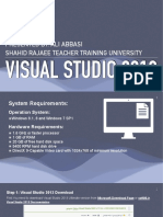 How To Install Visual Studio PDF