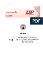 Retenção, Desconto e Salário-Utilidade