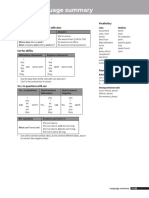 Cópia de Four - Corners - Level - 1 - Unit - 6 - Language - Summary