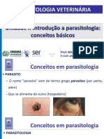 Aula 01 - Introdução A Parasitologia