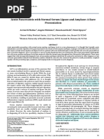 Acute Pancreatitis With Normal Serum Lipase and Amylase A Rare Presentation