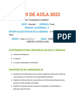 Plan de Aula 