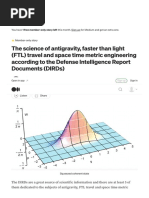 The Science of Antigravity, Faster Than Light (FTL) Travel and S