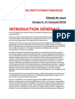 Leçon Hip Histoire Des Institutions Publiques