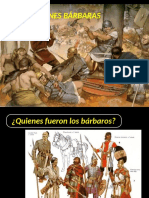 Invasiones de Pueblos Barbaros