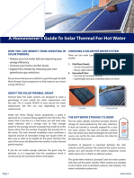 Homeowners Guide To Solar Thermal