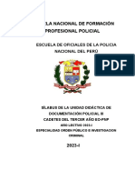 Ultimo Silabo Doc. Policial Iii-Eo-Pnp