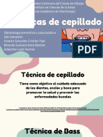 Técnicas de Cepillado