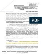 O Estado Socioambiental de Direito e A Garantia Do Mínimoexistencial Ecológico para Indivíduoshumanos e Não Humanos