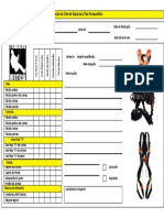 Checklist para Inspeo Do Cinto Tipo Paraquedista