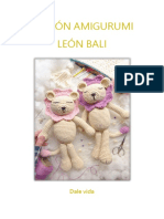 Amigurumi Leon Bali