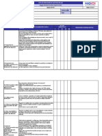 Lista de Verificacion de Auditorias Del SIG