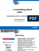 NCF05 Implementing Wikis