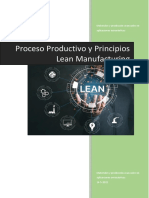 Proceso Productivo y Lean Manufacturing