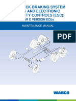 Anti-Lock Braking System (Abs) and Electronic Stability Controls (Esc)