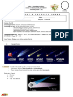 Asteroids Comets and Meteoroids