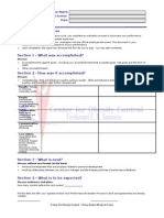 Empployee Evaluation Form