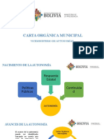 Cartas Orgã - Nicas Municipal