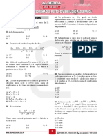 Semana 09 - Álgebra