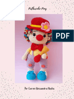 Amor de Amigurumi Caren Alessandra Kluska Palhacinho Pong Portuguese