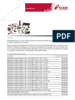 Folheto Da Linha Completa de Adaptadores e Acessorios