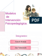 Modelos de Intervencion