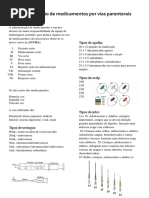 Administração de Medicamentos Por Vias Parenterais Resumo