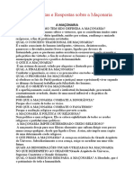 300 Perguntas e Respostas Sobre A Maçonaria