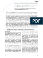 Teaching Competencies and Coping Mechanisms Among The Selected Public Primary and Secondary Schools in Agusan Del Sur Division:Teachers in The New Normal Education