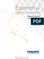 Examen de conocimienFISICA