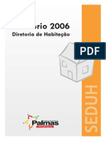 Relatório 2006: Diretoria de Habitação