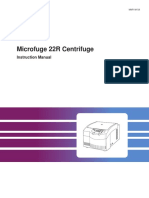 Beckman Coulter Microfuge 22R Centrifuge Manual