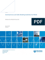 Overhead Lines and Cable Modeling Guidelines For PSCAD