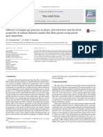 Thin Solid Films: A.S. Daryapurkar, J.T. Kolte, P. Gopalan