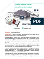 Alphorm Fiche Formation ARCHICAD 19 Les Fondamentaux