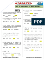 Examen 4° Primaria Con Claves