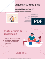 3 - Madurez para La Procreacion - Embarazo en La Adolescencia