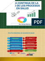 CLASE 14 - Mejora Continua Calidad de Procesos