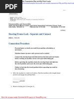 Caterpillar Disassembly and Assembly Transmission 950g and 962g Wheel Loader
