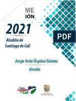 Informe de Gestión Del Distrito - 2021