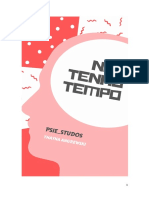 E-Book Não Tenho Tempo