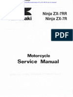 Kawasaki Ninja Zx7r Zx7rr 96 03 Service Manual