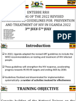 Training Slides - For Hiv Guidelines 2022 Errh