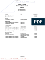 Caterpillar Telehander Th330b TBG Service Manual