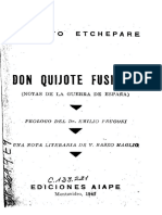 Quijote Fusilado