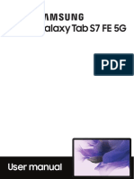 Manual Galaxy Tab S7 FE 5G