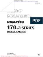 Komatsu 6d170e3 Cummins Qsk23 Workshop Manual 2008