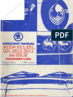 Skoda 120l Workshop Manual