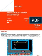 T - 5to SM - Reducción Al Primer Cuadrante I