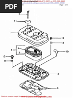 Cub Cadet Parts Manual For Model 2086 SN 880001 899000